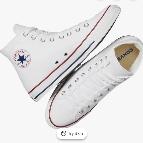 Converse Chuck Taylor All Star Canvas High Top Shoes Sneakers - Picture 1 of 9